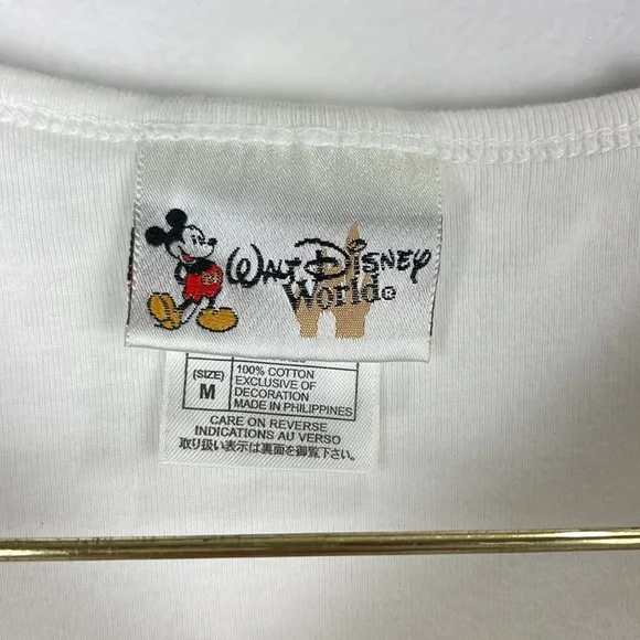 90’s vintage Womens sporty Mickey Mouse cropped top - Picture 5 of 6